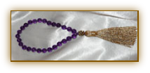 Amethyst Mala  27 Bead 
