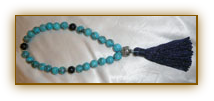 Blue Turquoise And Lapis Lazuli Mala
