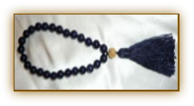 Lapis Lazuli (AA Quality) With Gold Vermeil Guru Bead